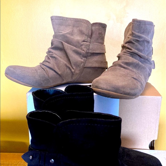 2 pairs Girang Slip-On Vegan Summer Bootie 8 - Picture 4 of 5